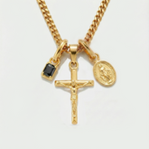 Build Your Own Pendant (Gold) | Onyx Stone