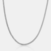 Cuban (Silver) 3mm | Sterling Silver