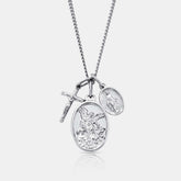 Jesus & Mary (Silver)