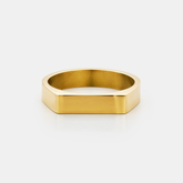 Rectangle Signet Ring (Gold)