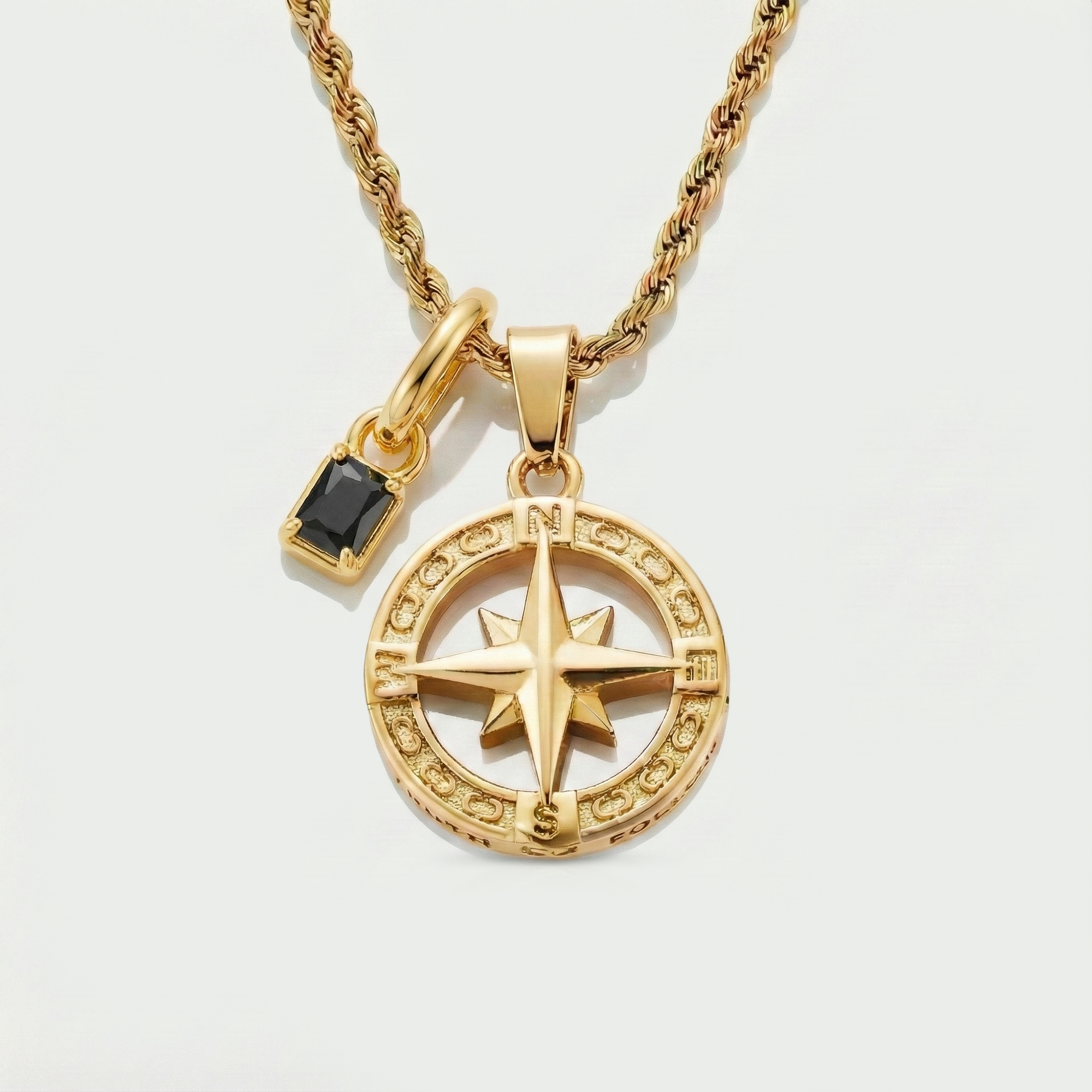 Build Your Own Pendant (Gold) | Onyx Stone