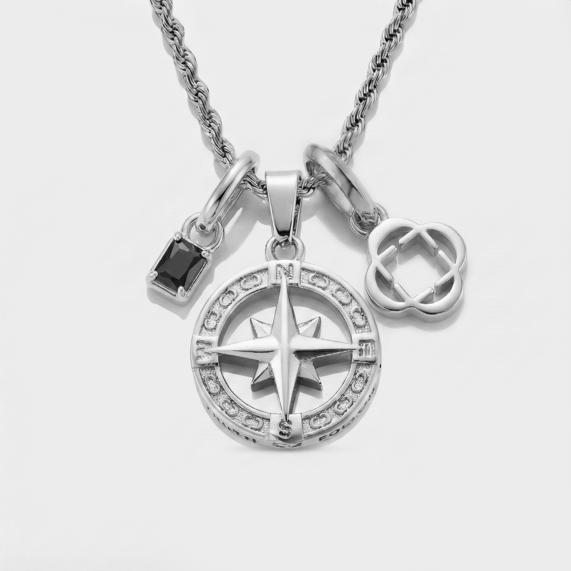 Build Your Own Pendant (Silver) | Onyx Stone