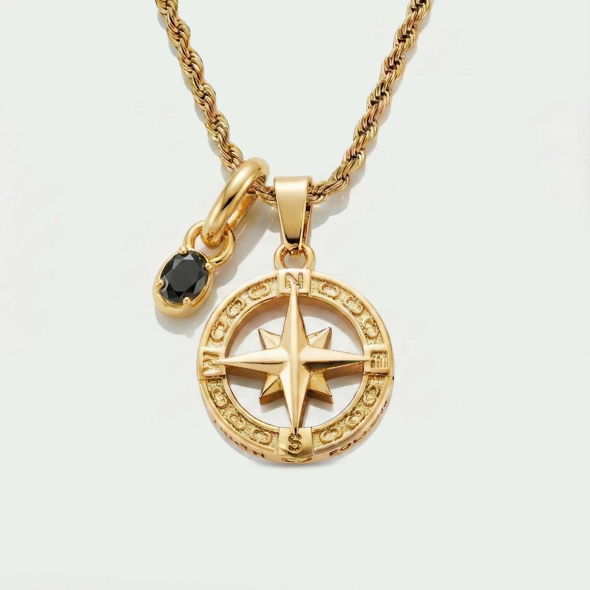 Build Your Own Pendant (Gold) | Onyx Stone