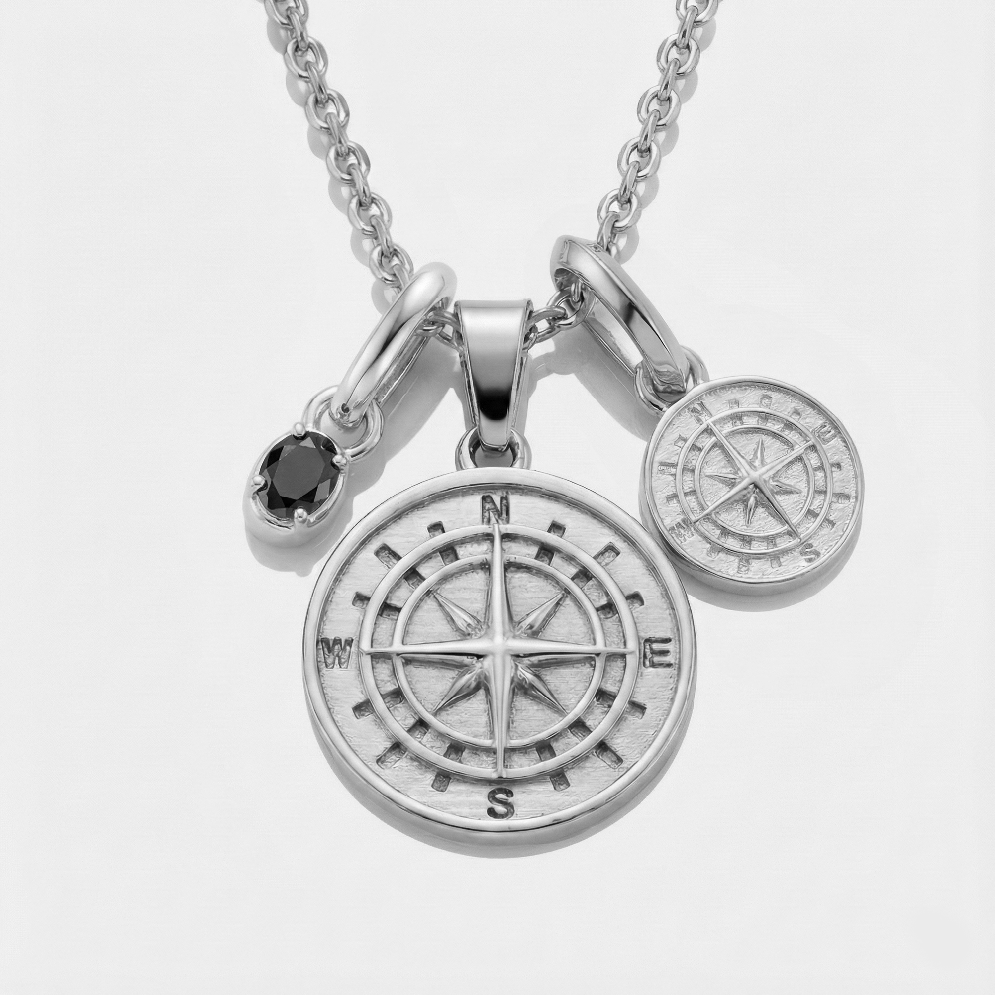 Build Your Own Pendant (Silver) | Onyx Stone