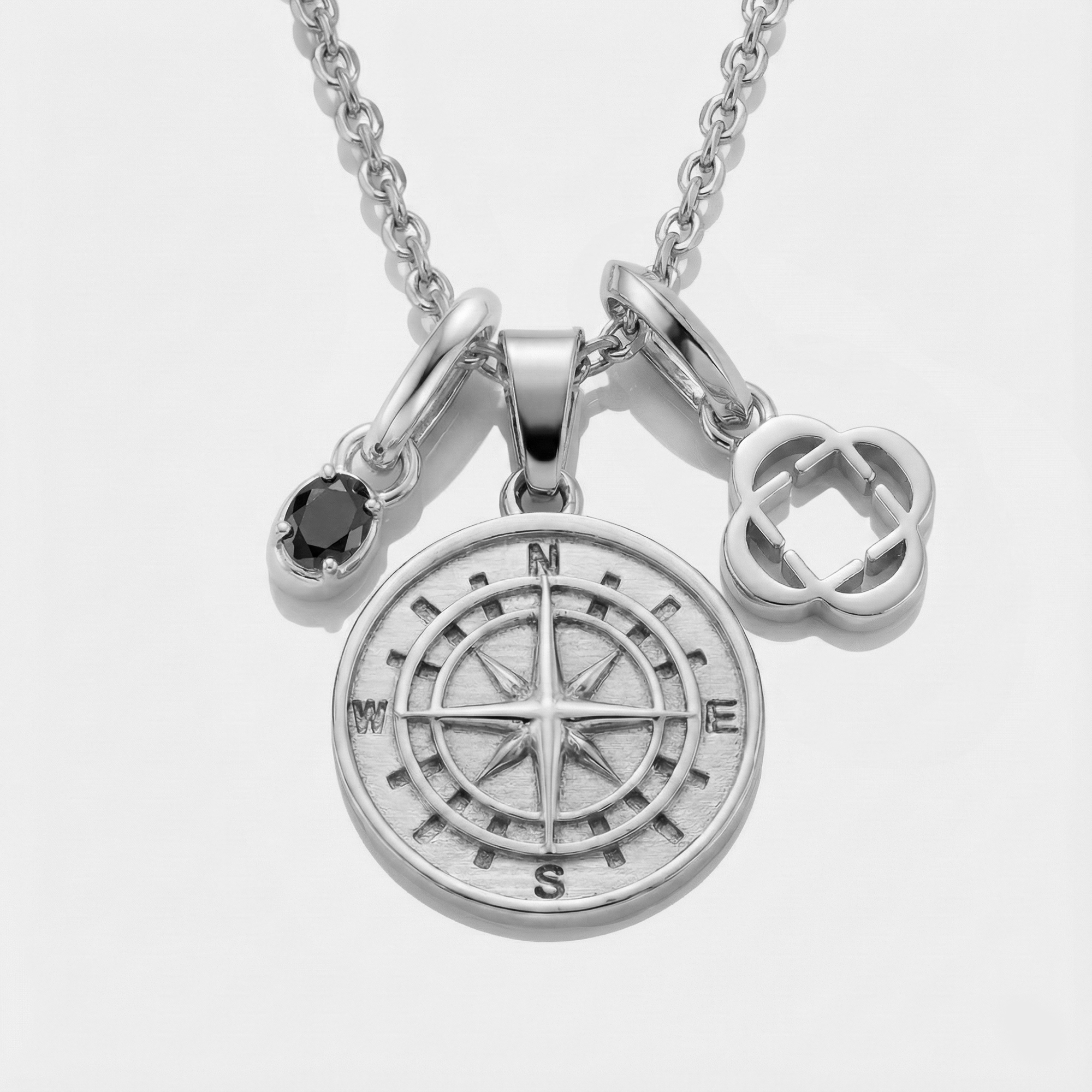 Build Your Own Pendant (Silver) | Onyx Stone