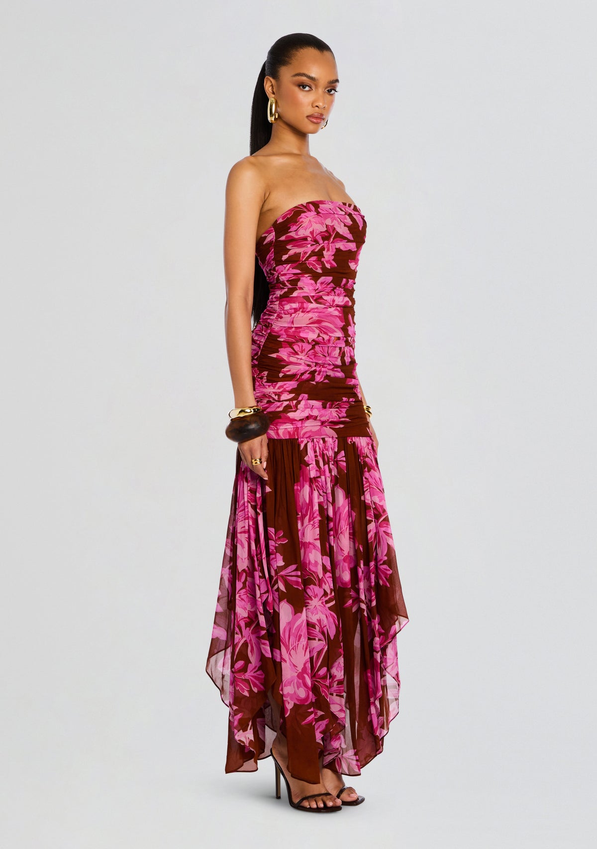 Teryn Silk Chiffon Dress