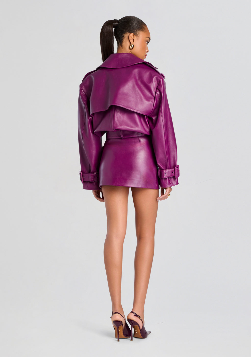 Valerie Leather Skirt