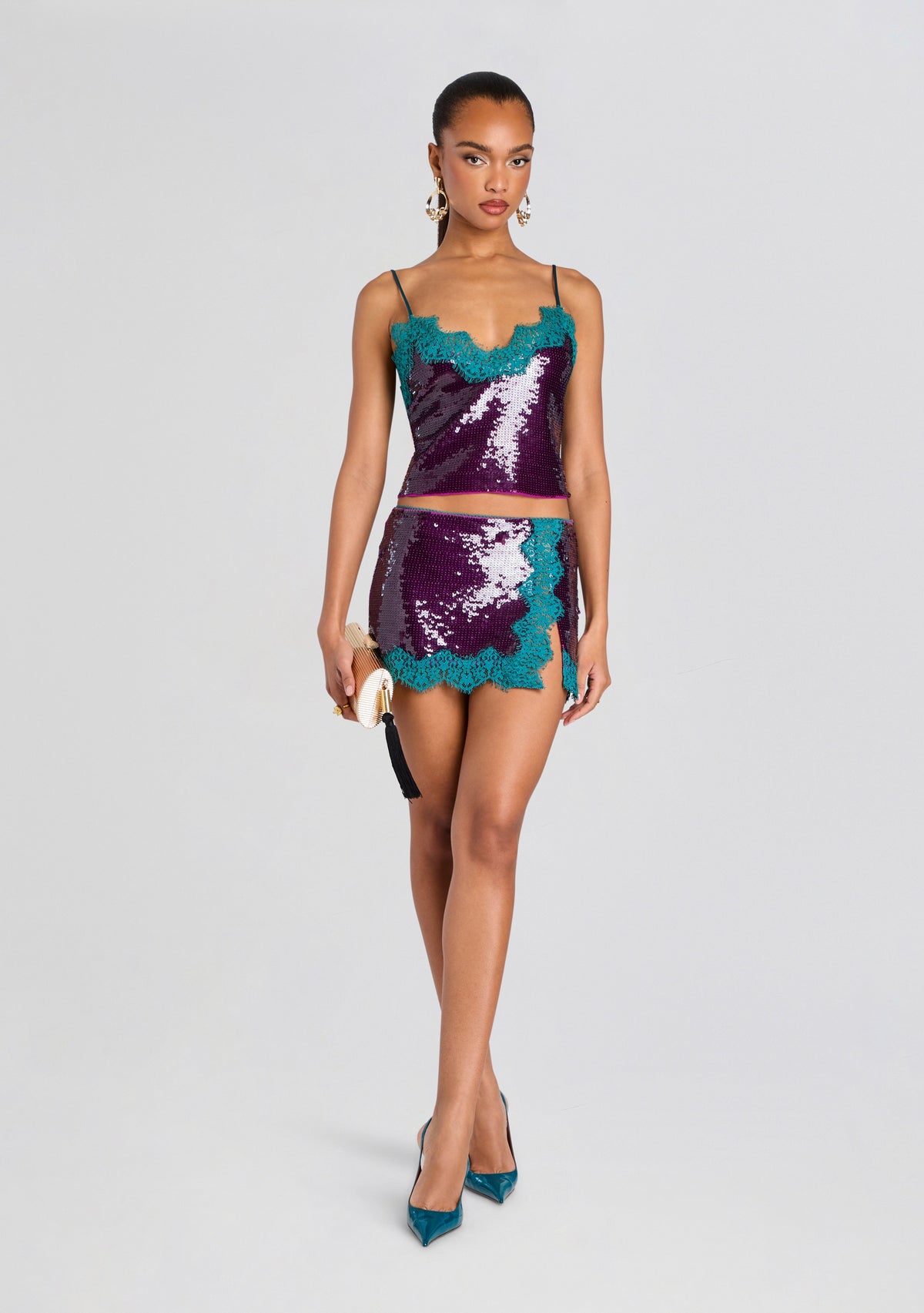 Morgen Sequin Skirt