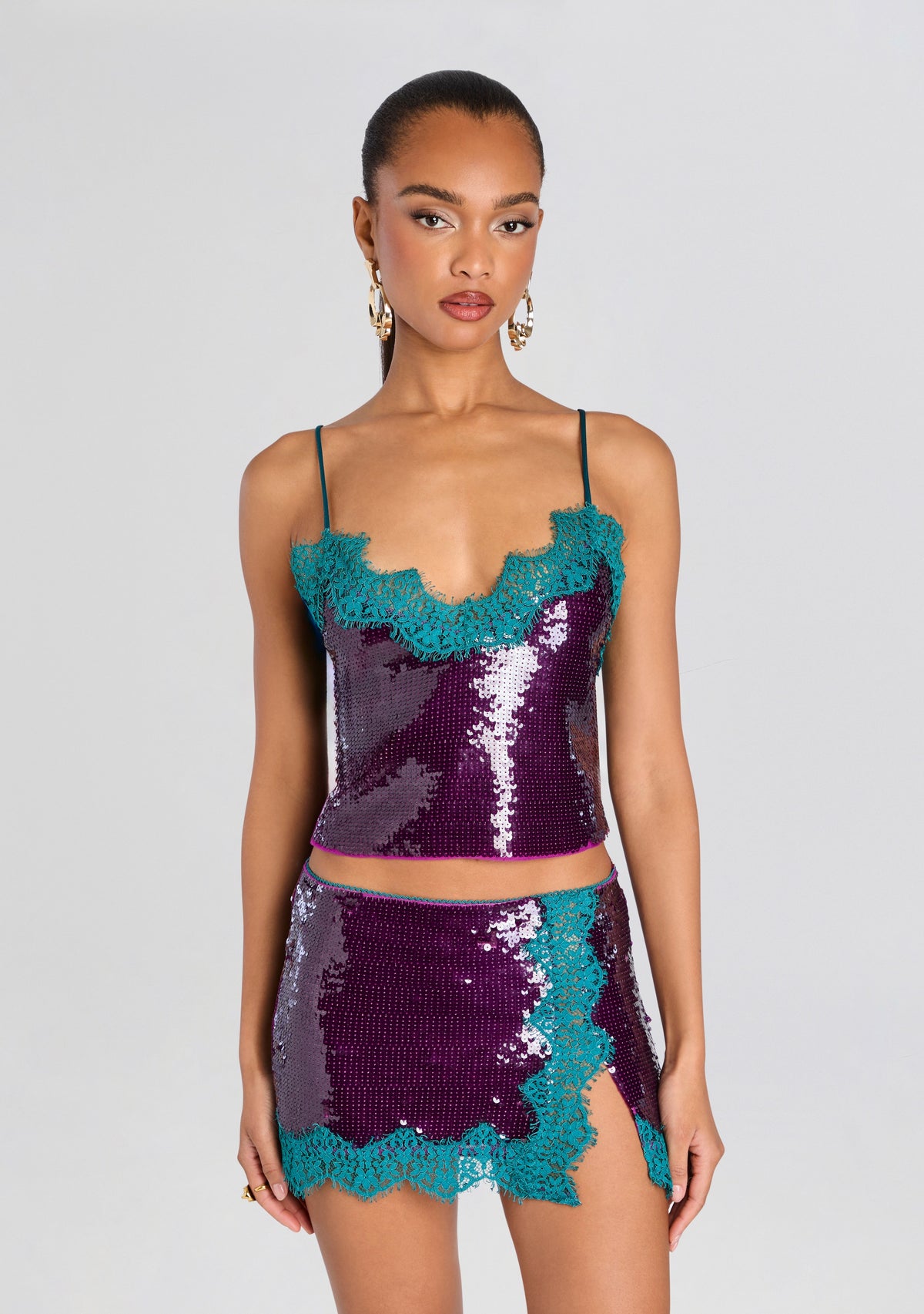 Mik Sequin Top