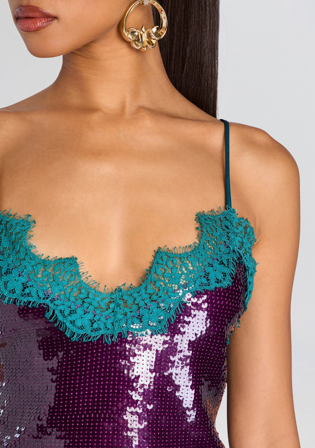 Mik Sequin Top