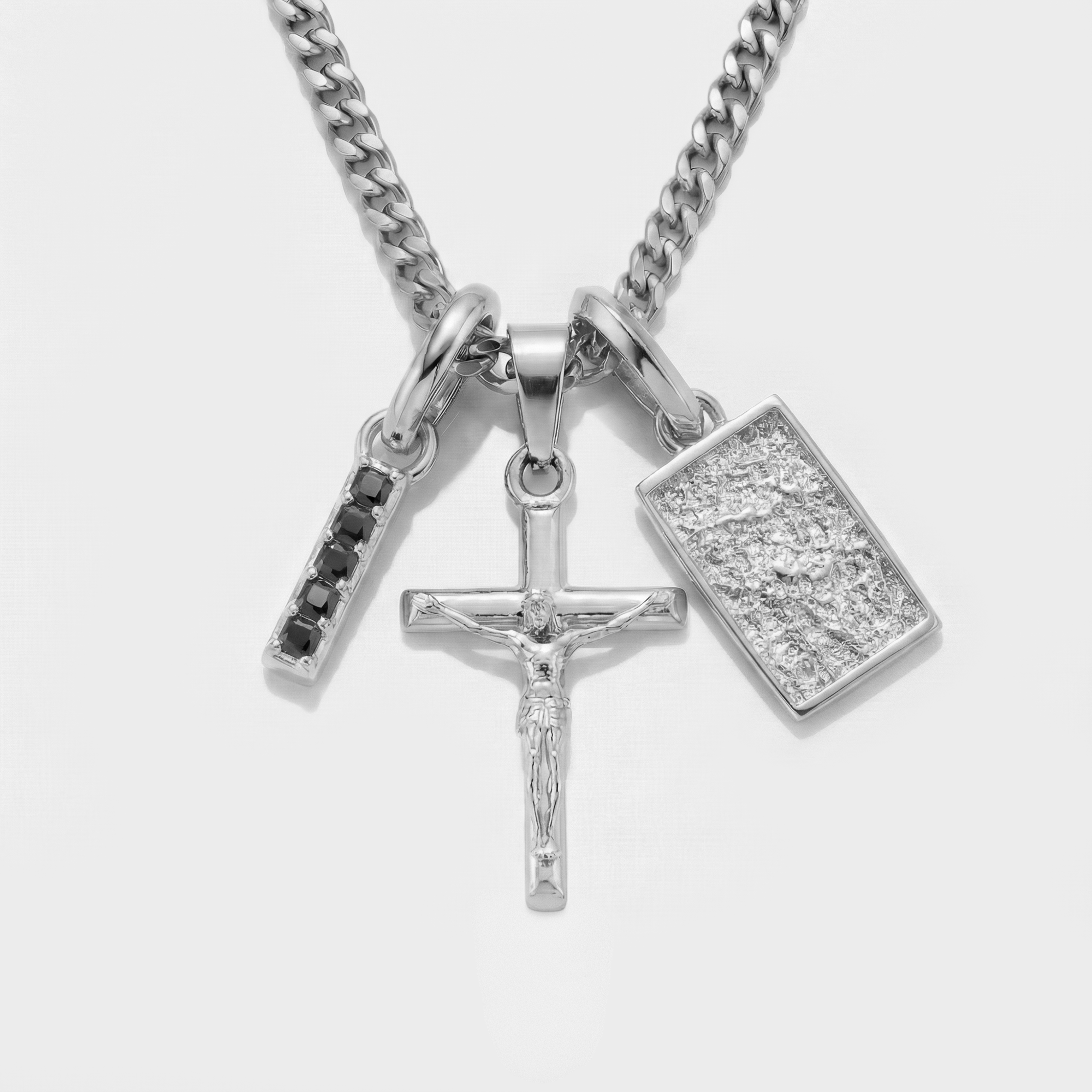 Build Your Own Pendant (Silver) | Onyx Stone
