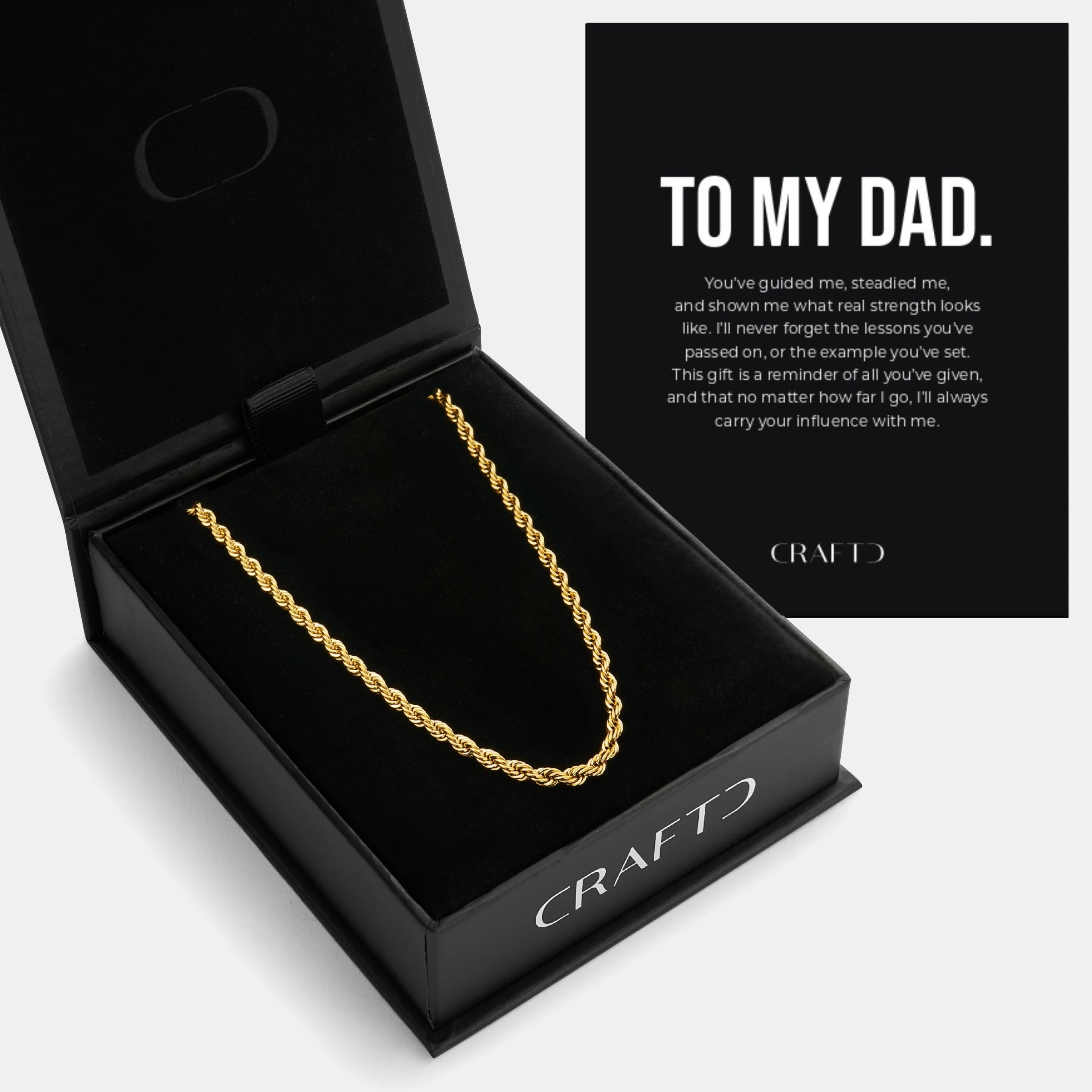 Father's Day Gift Set (Gold)