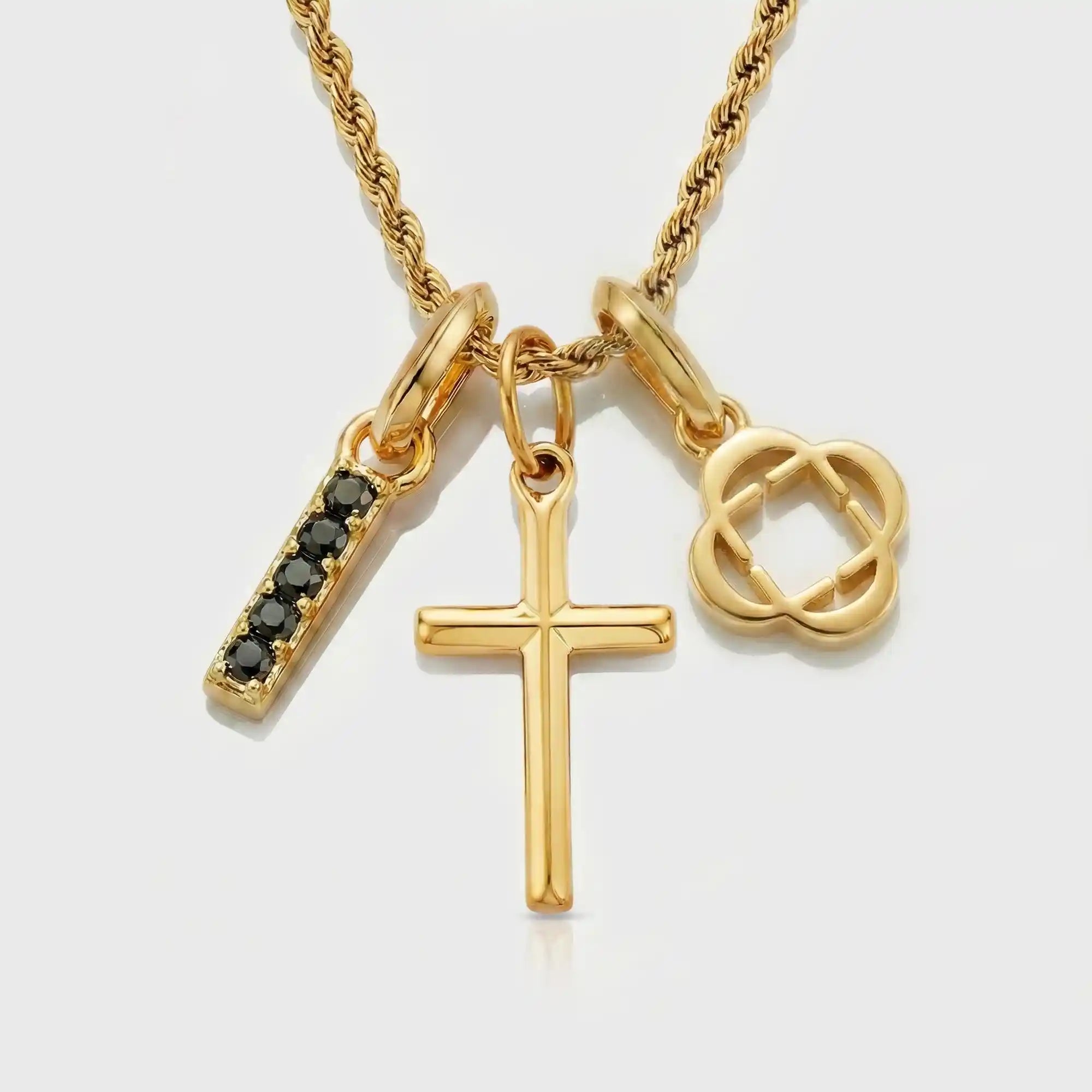 Build Your Own Pendant (Gold) | Onyx Stone