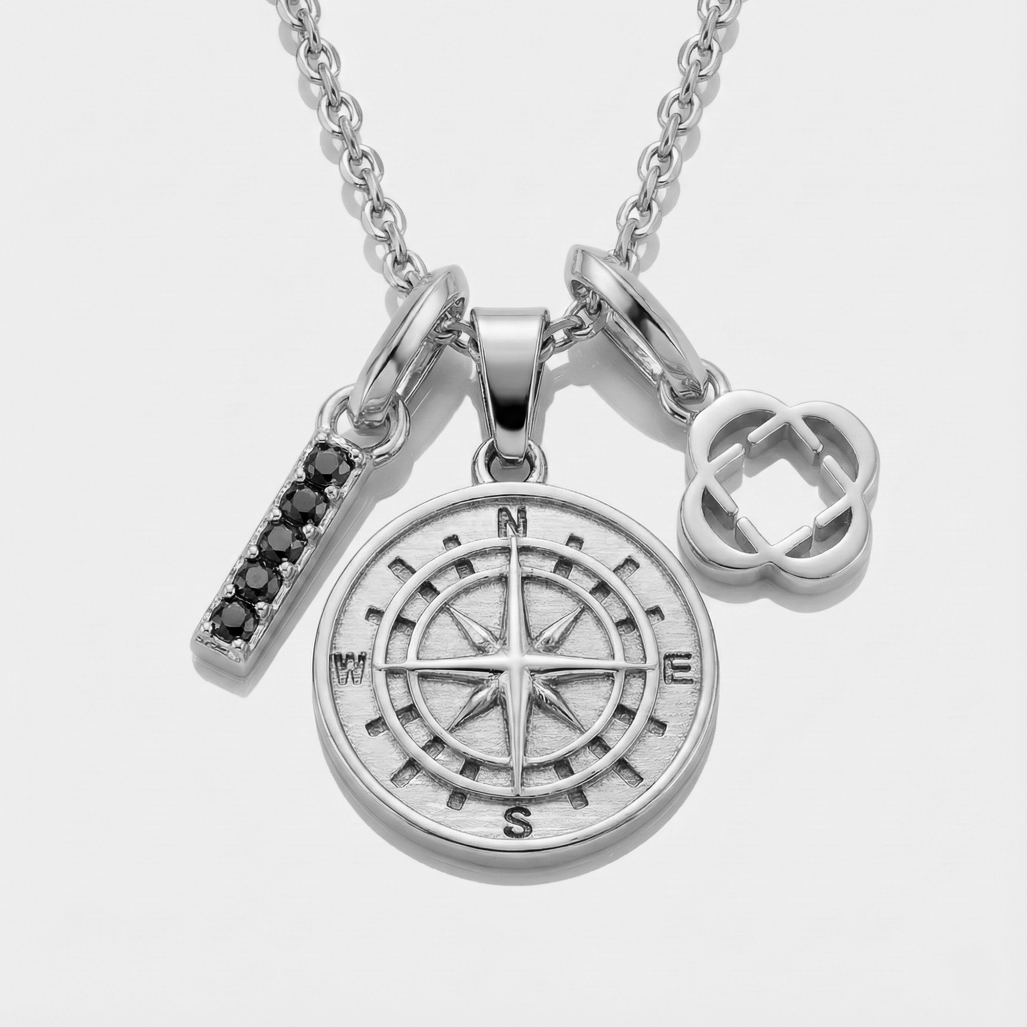 Build Your Own Pendant (Silver) | Onyx Stone