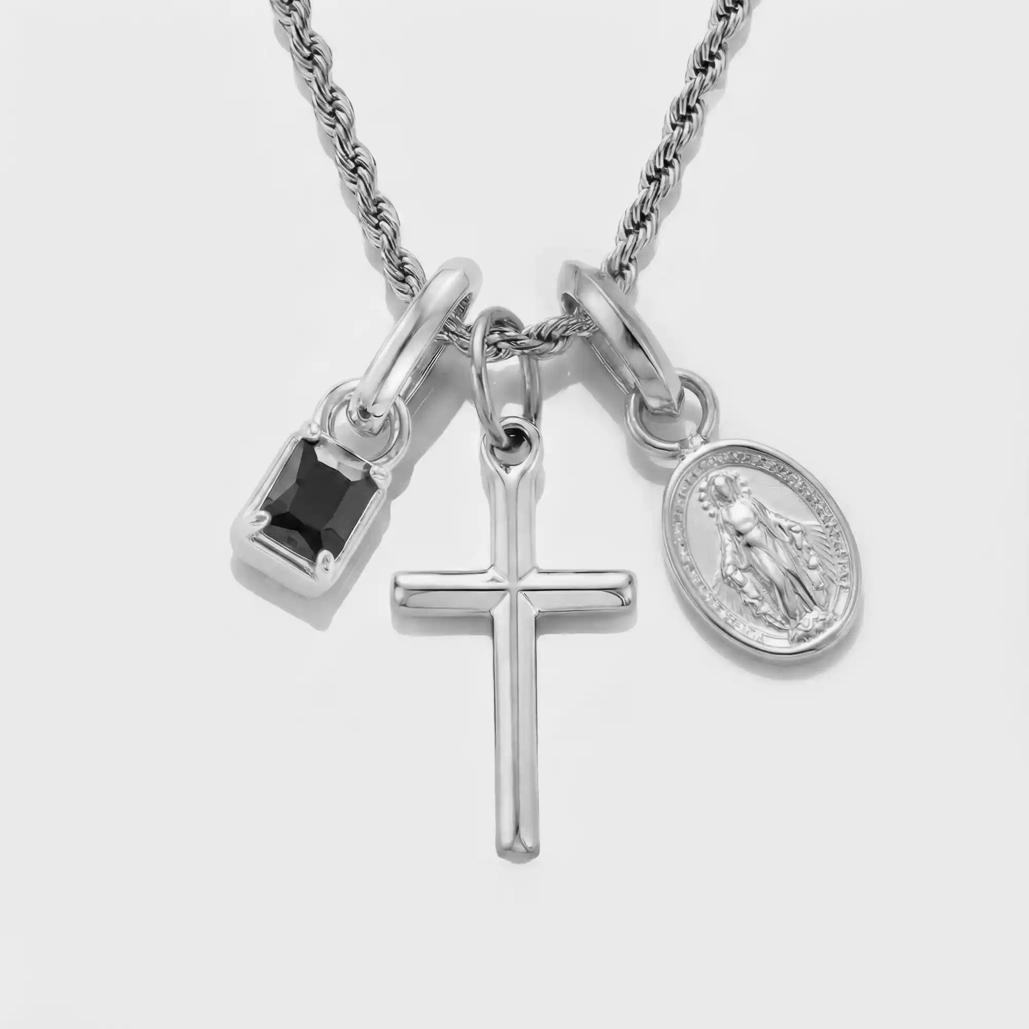Build Your Own Pendant (Silver) | Onyx Stone