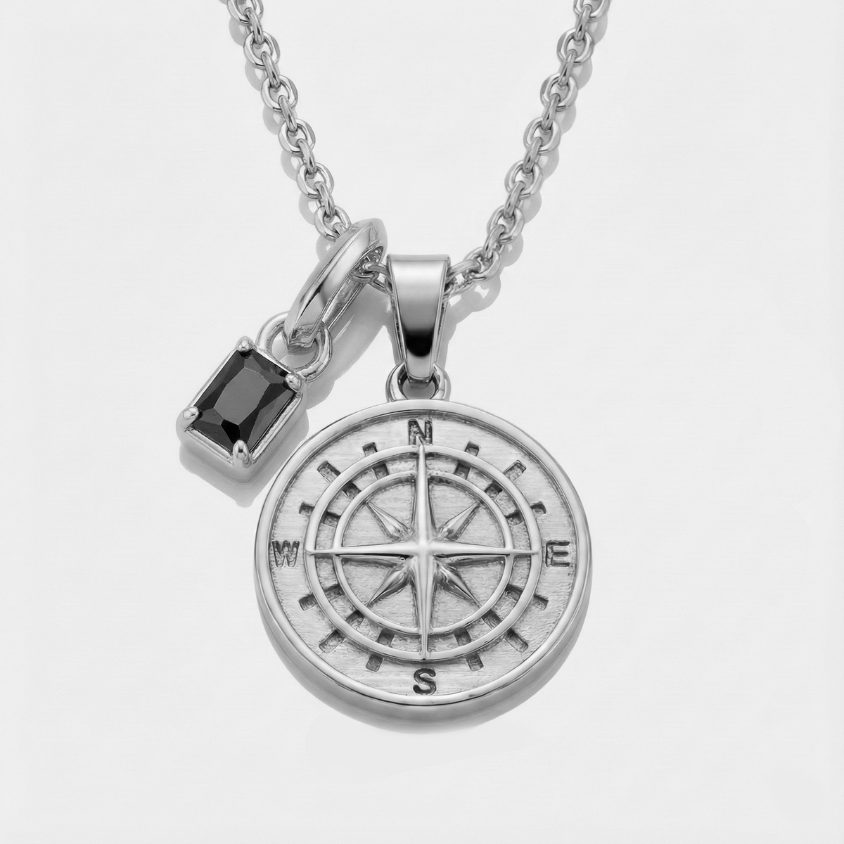 Build Your Own Pendant (Silver) | Onyx Stone