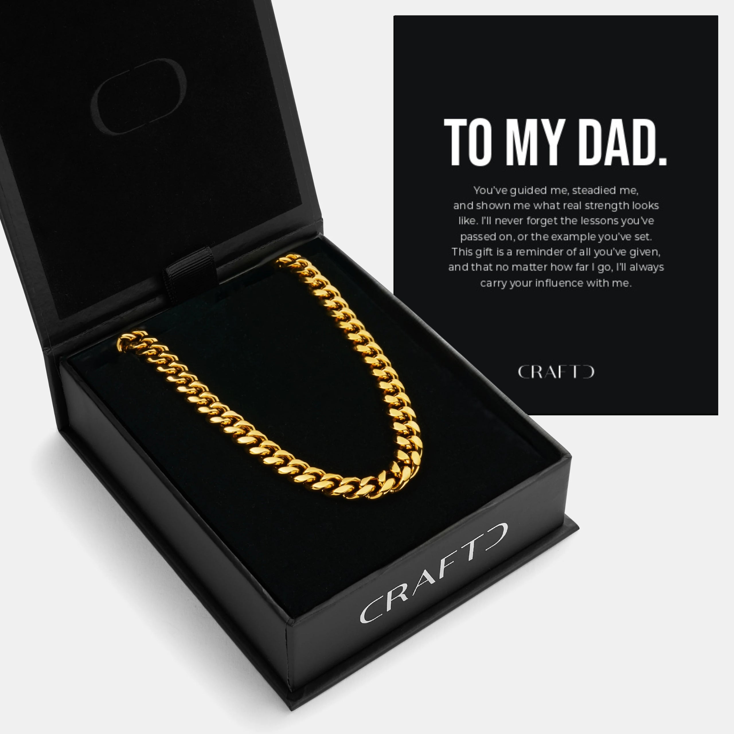 Father's Day Gift Set (Gold)