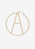 Hoop Letter Earring