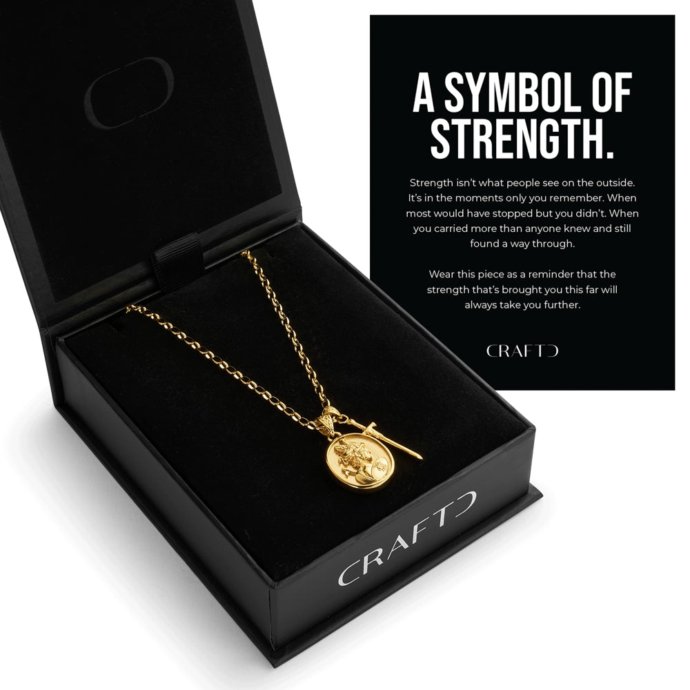 Meaningful Pendant Gift Set (Gold)
