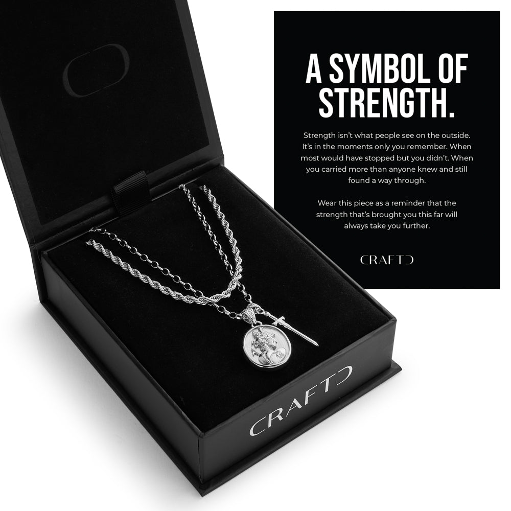 Meaningful Pendant Gift Set (Silver)