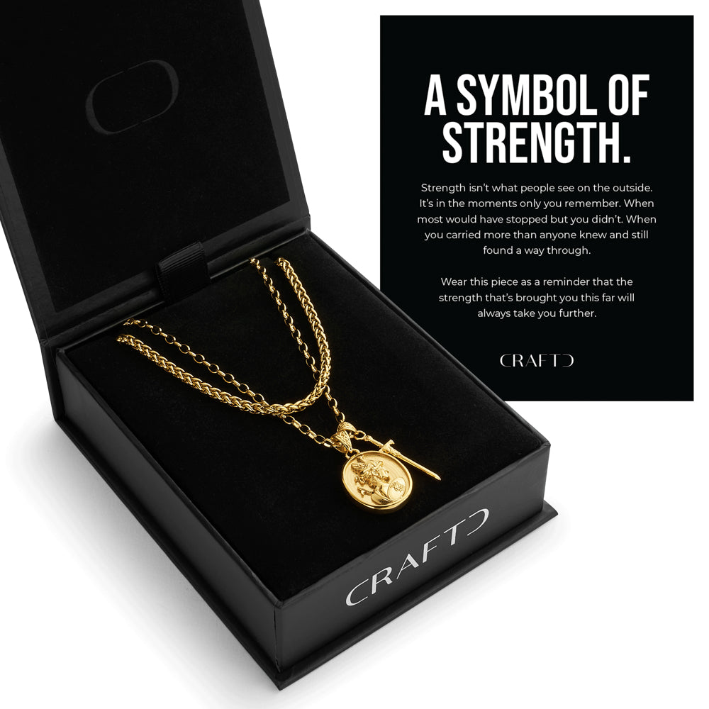 Meaningful Pendant Gift Set (Gold)
