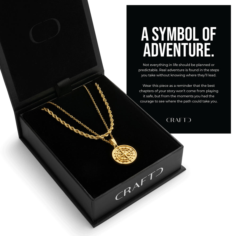 Meaningful Pendant Gift Set (Gold)