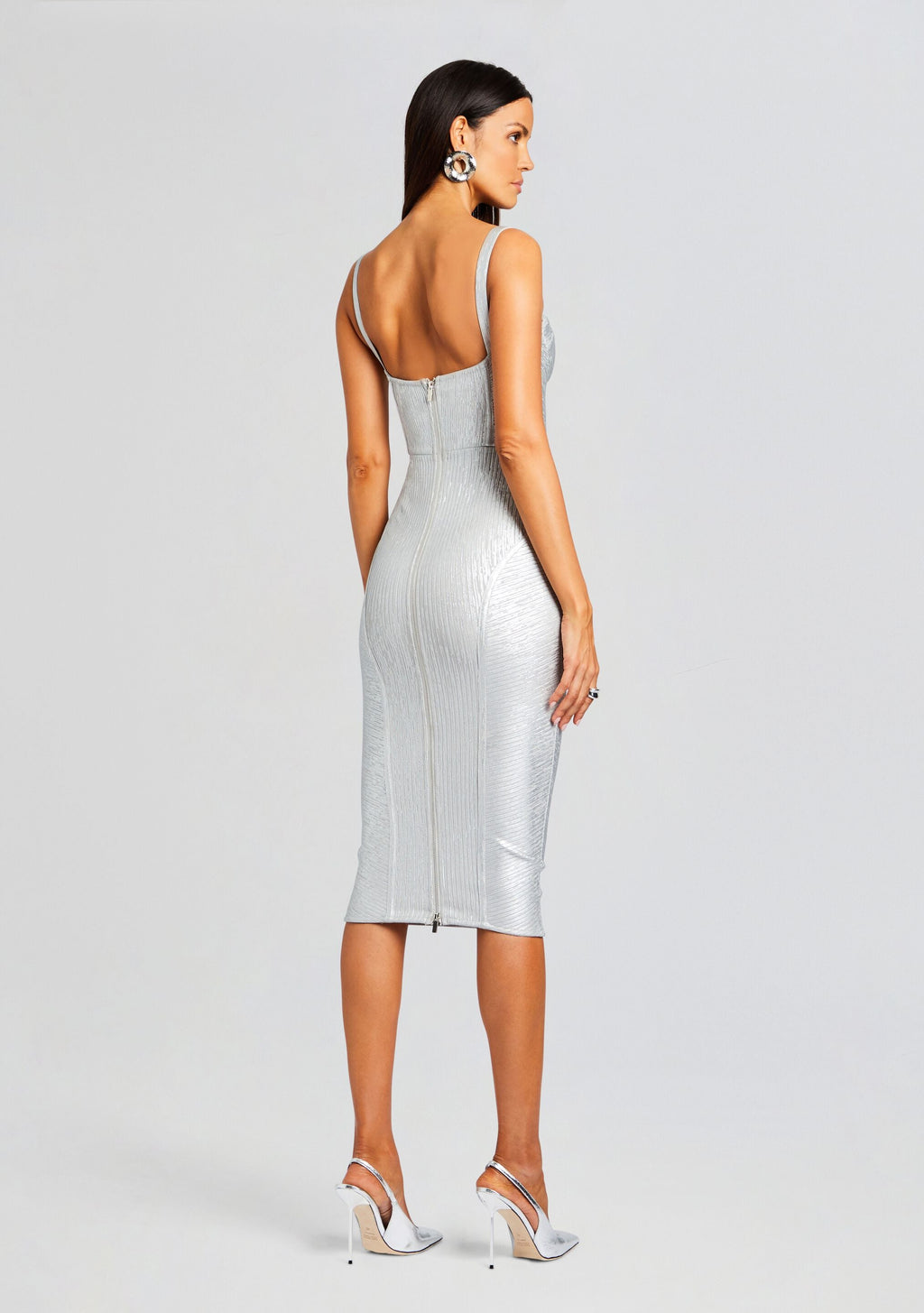 Zora Coated Knit Dress