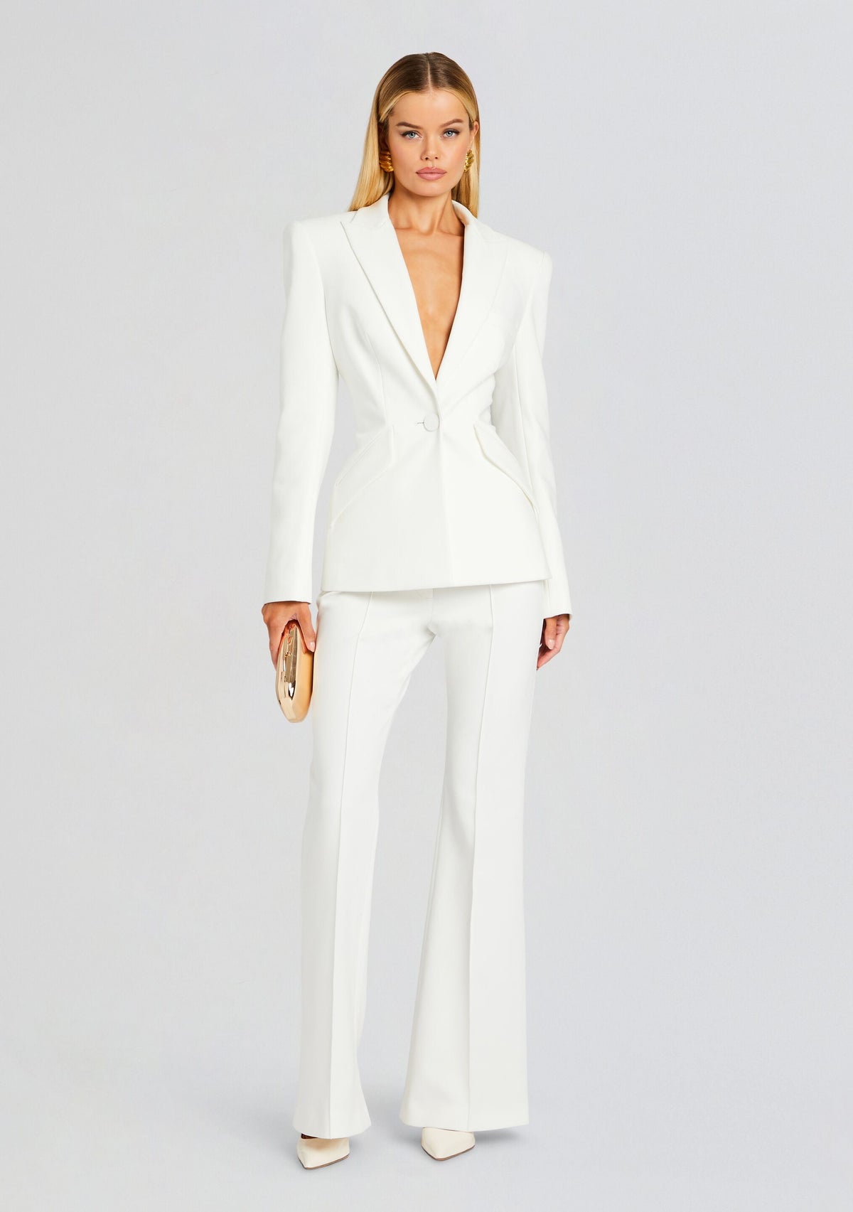 Lizzy Low Rise Flared Trousers