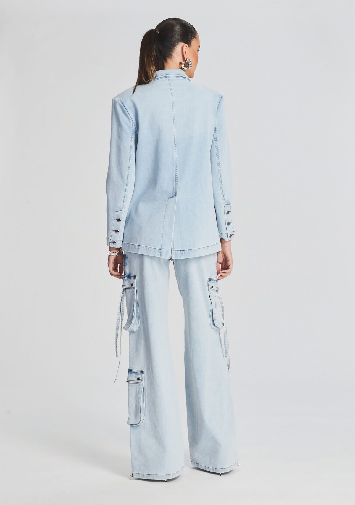 Beckett Denim Blazer