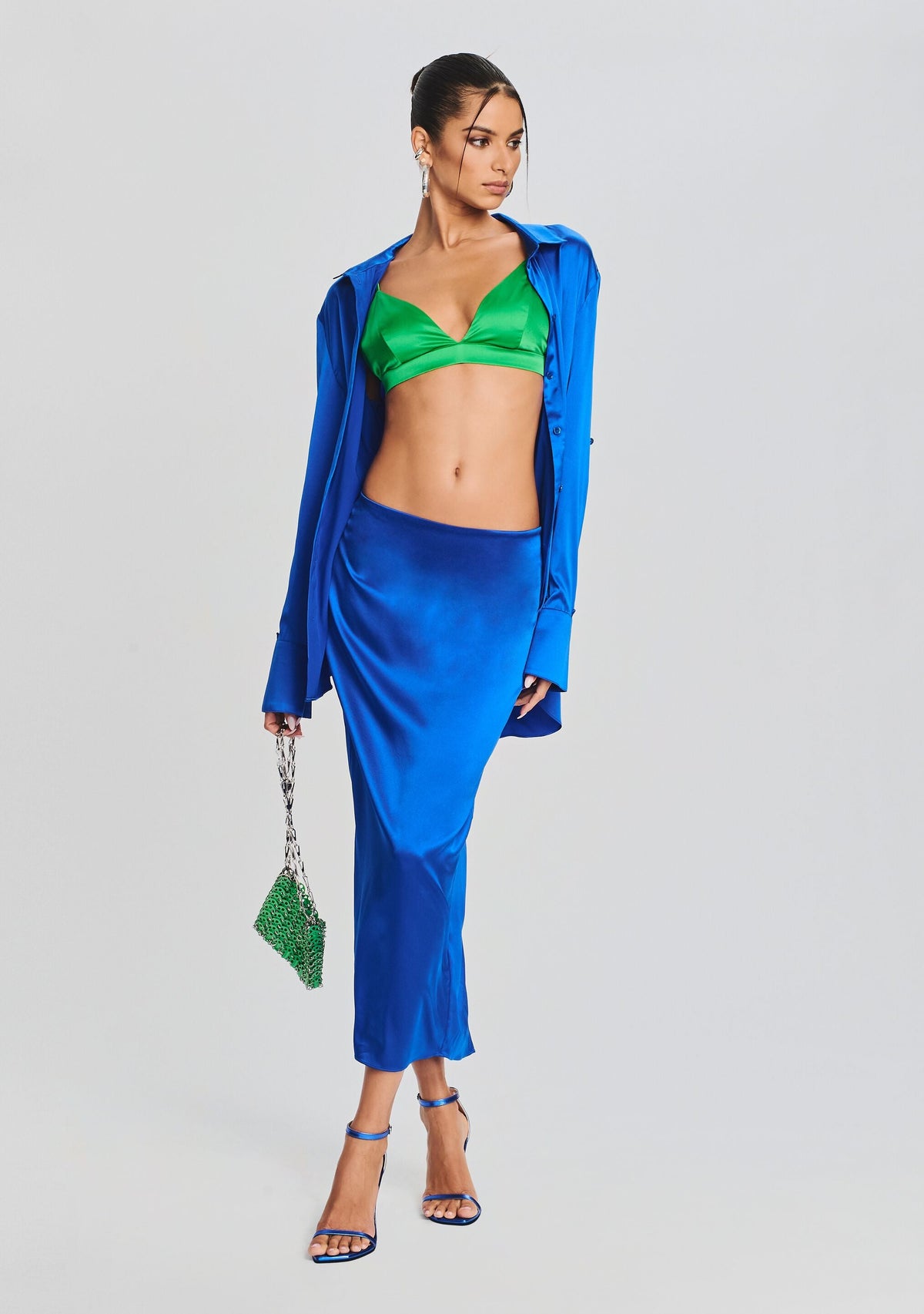 Iris Silk Bralette