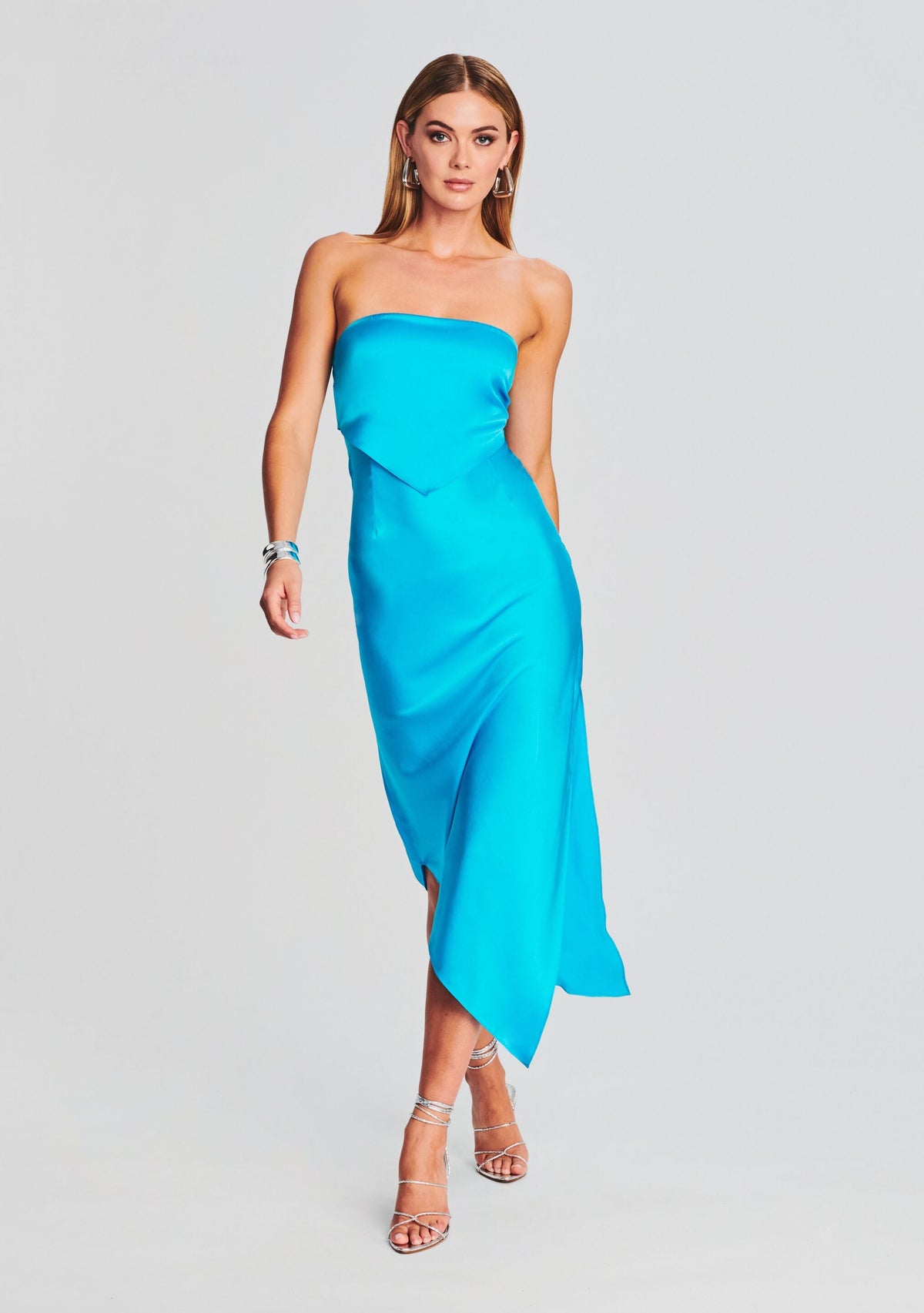Ginni Silk Midi Dress