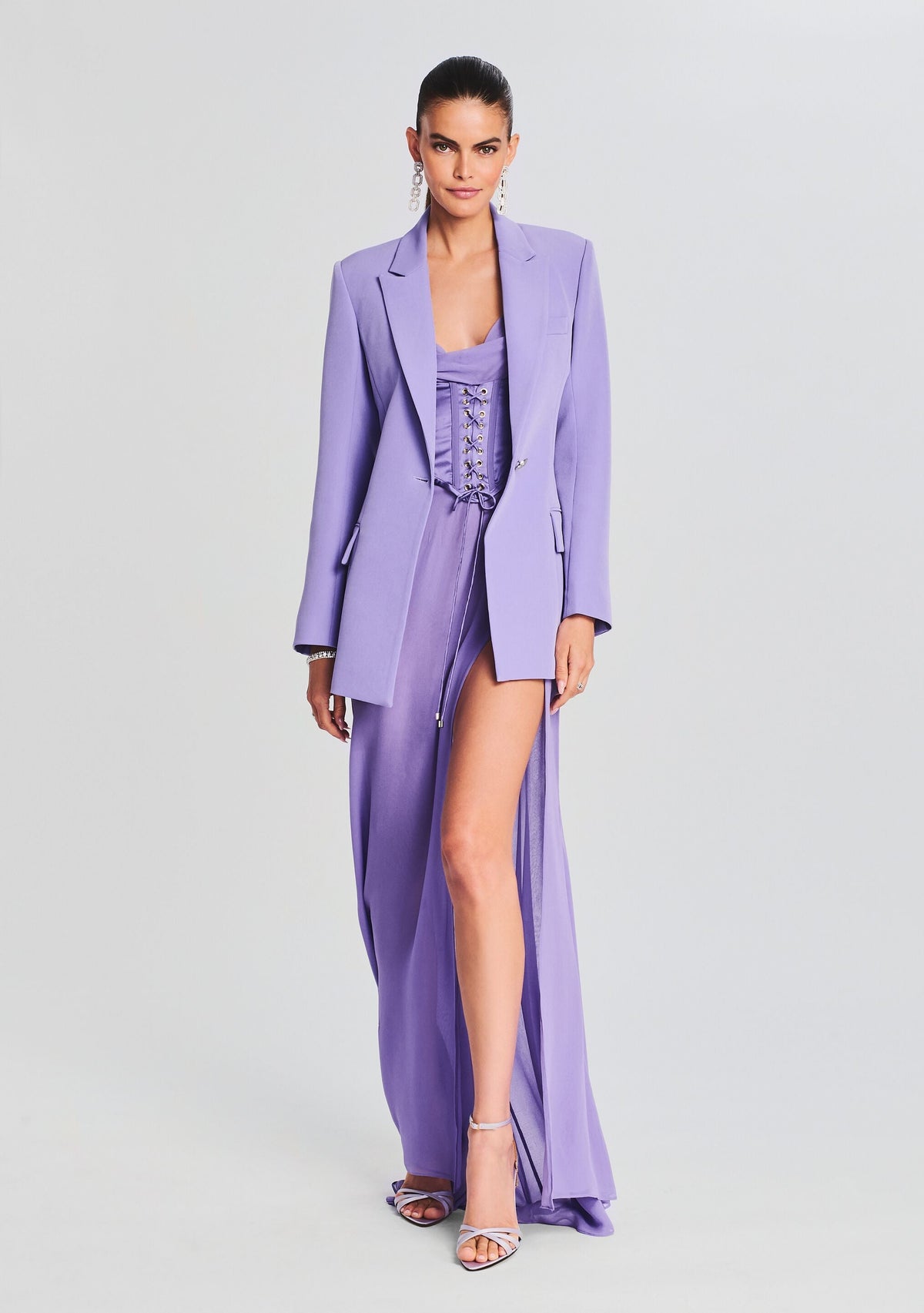 Larissa Silk Corset Dress