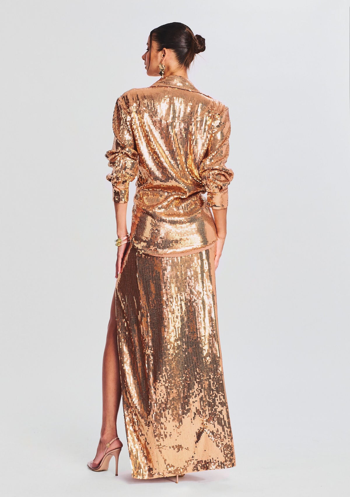 Savannah Sequin Maxi Skirt
