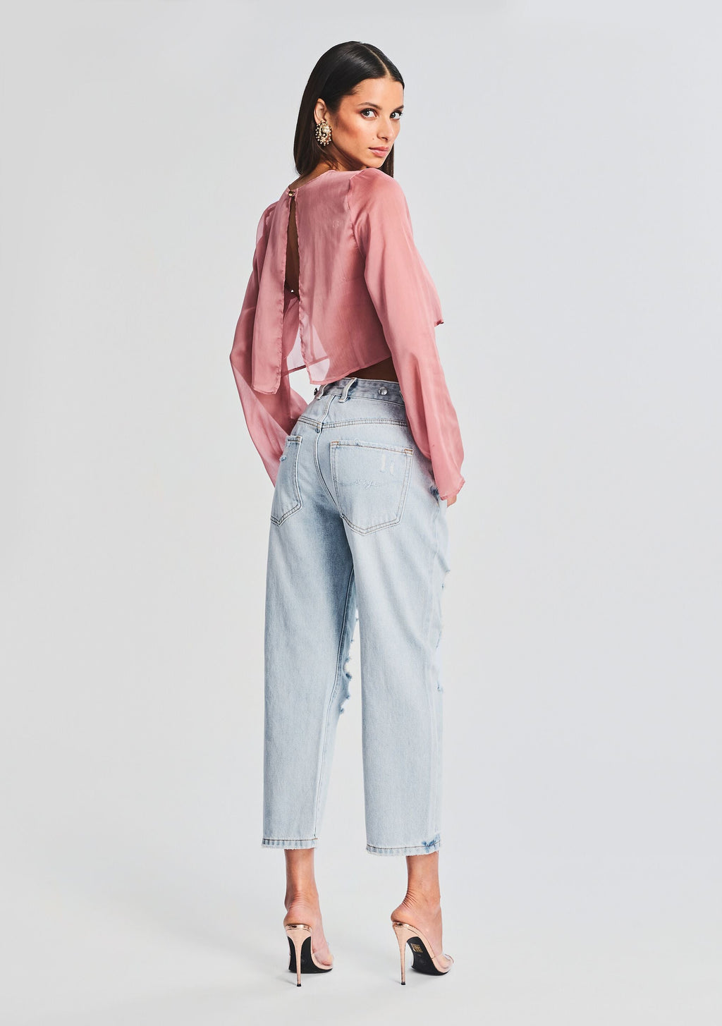 Grace Cropped Shirt