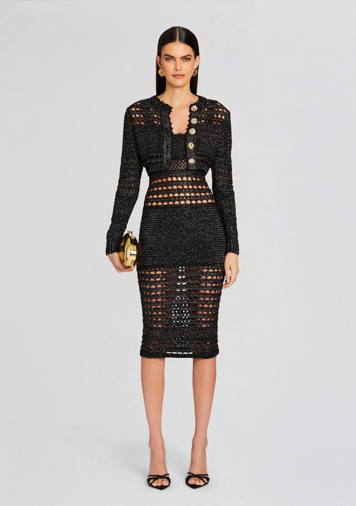 Avril Knit Crochet Dress