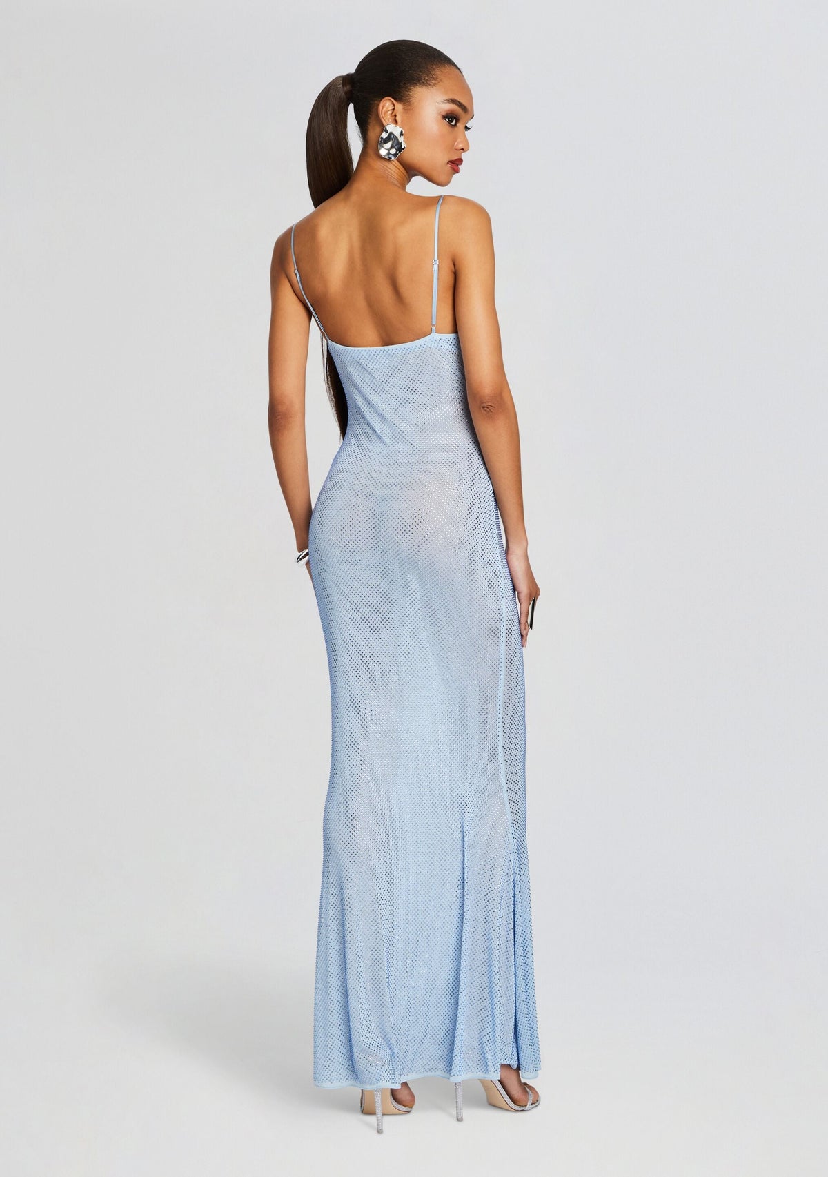 Shilo Embellished Silk Dress