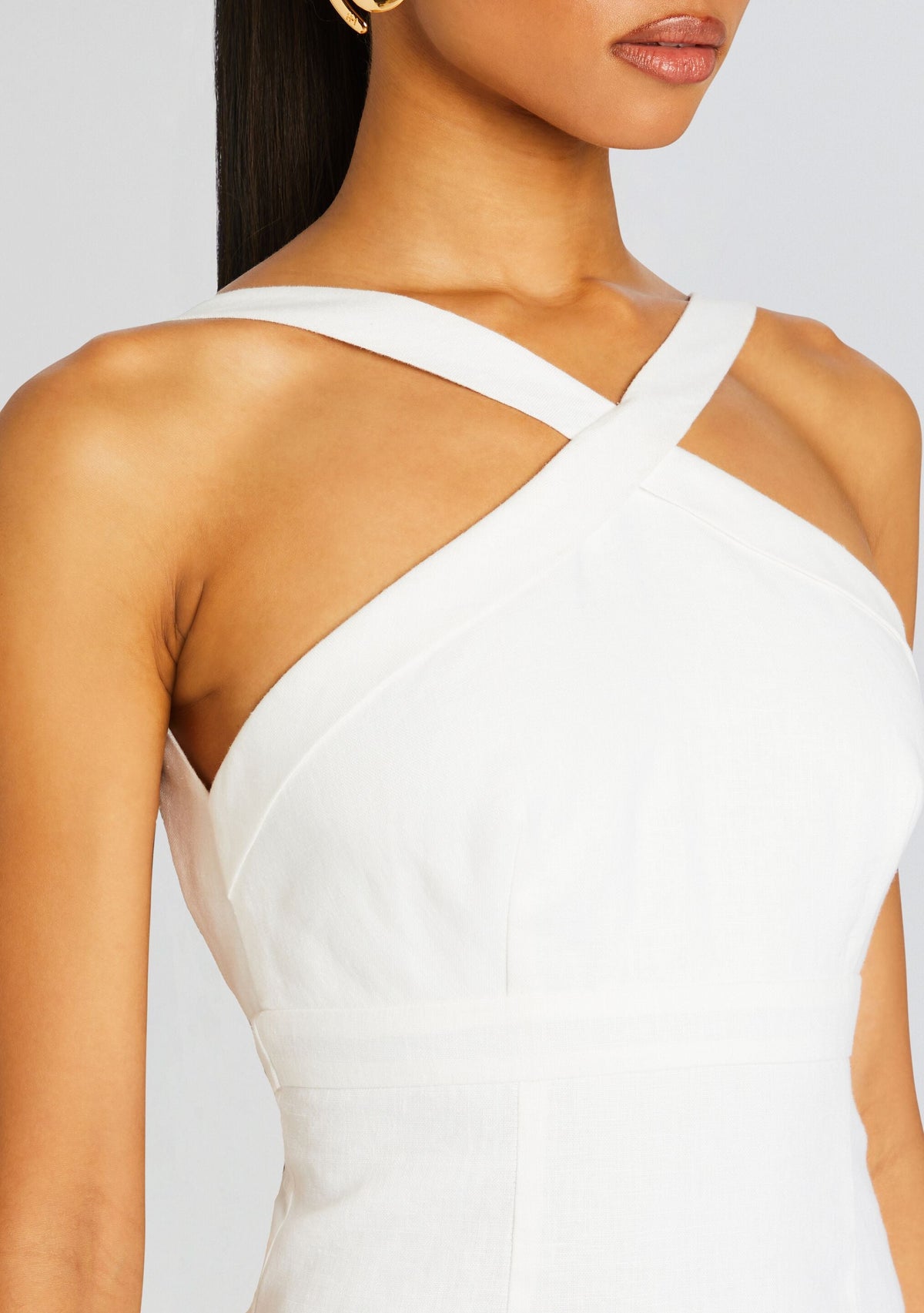 Linen Mini Dress