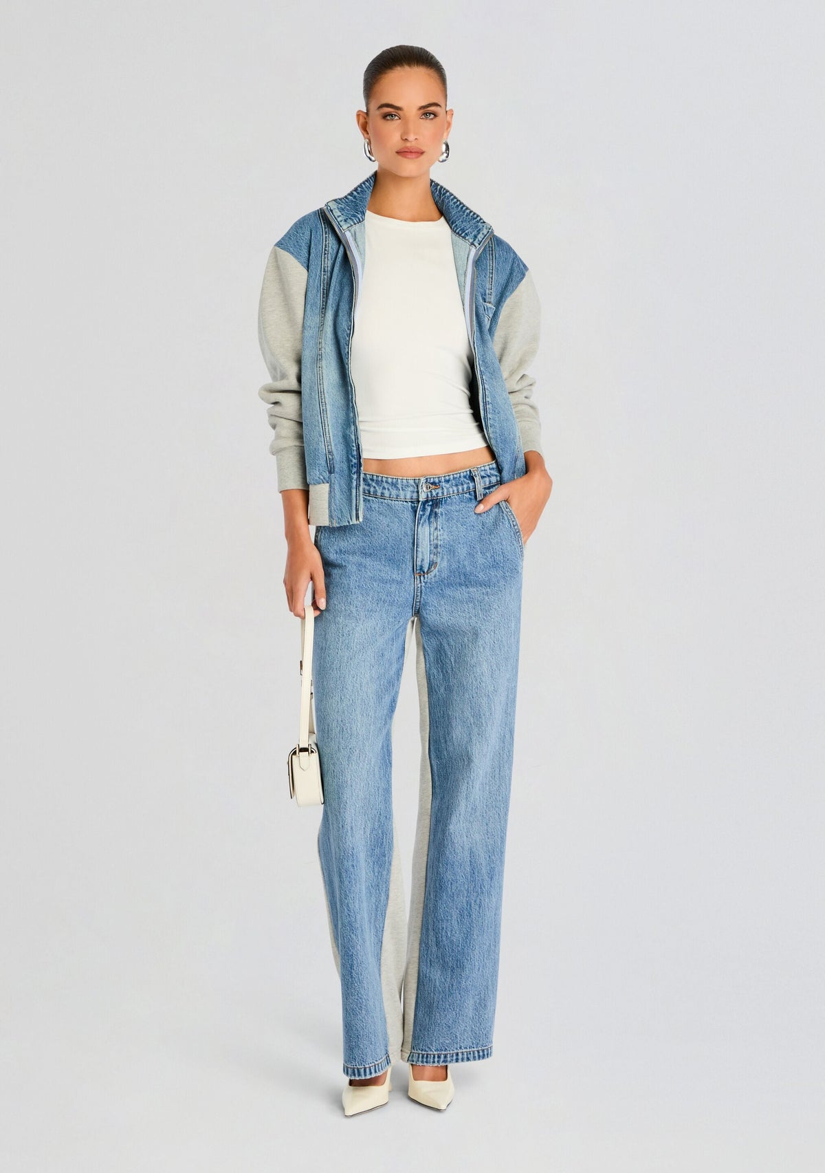 Page Terry Denim Jacket