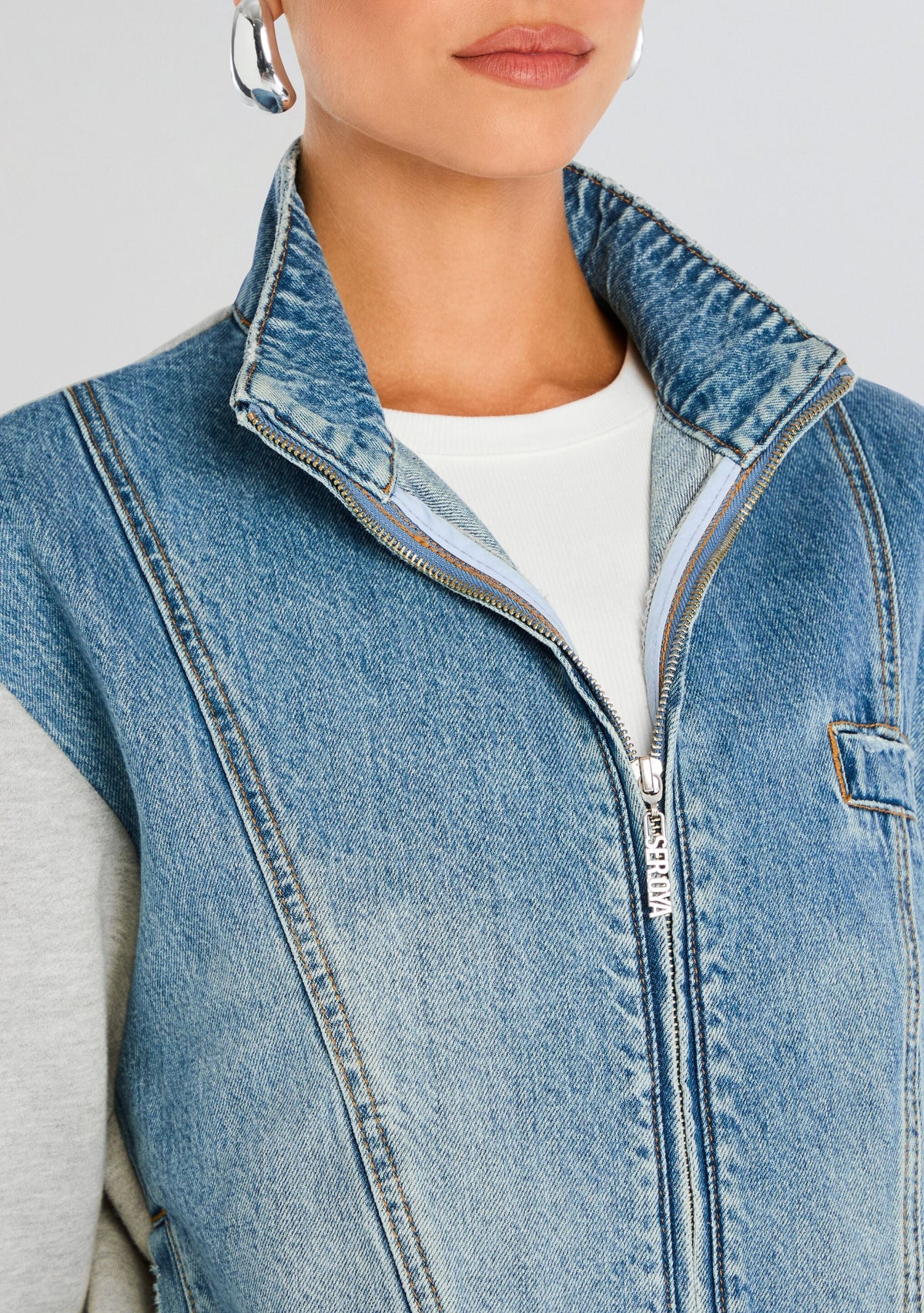 Page Terry Denim Jacket