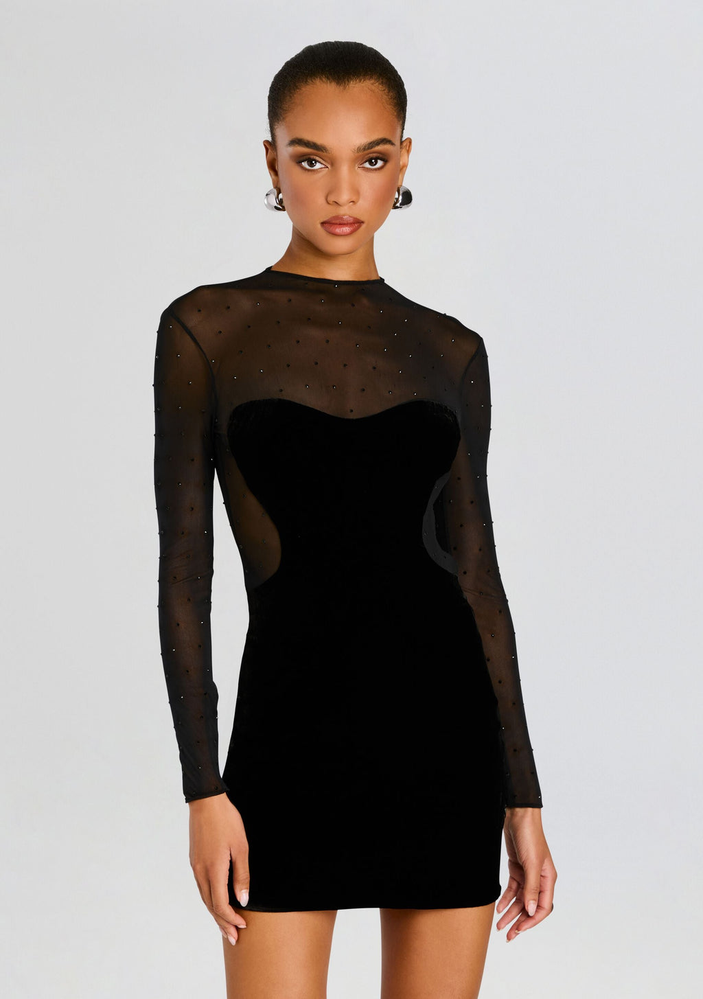 Delmer Velvet Dress