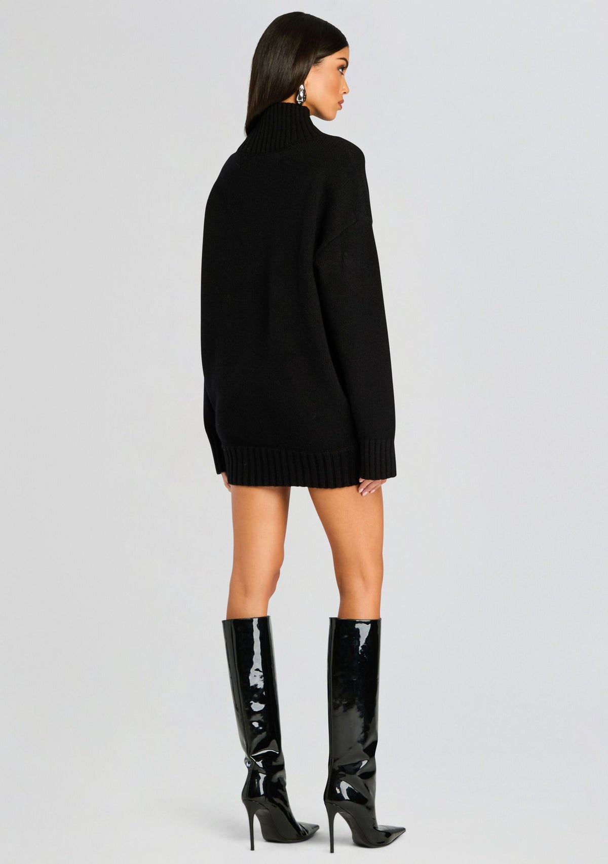 Dessa Chunky Knit Sweater Dress