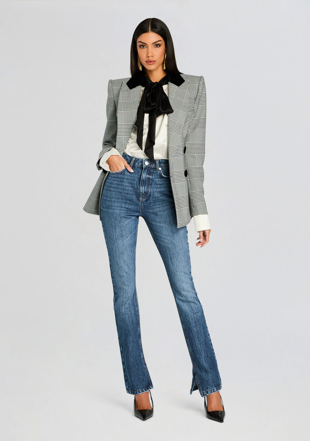 Lafayette Slim Straight Leg Jean
