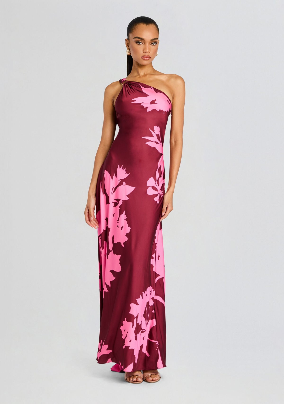 Tehr One Shoulder Long Dress