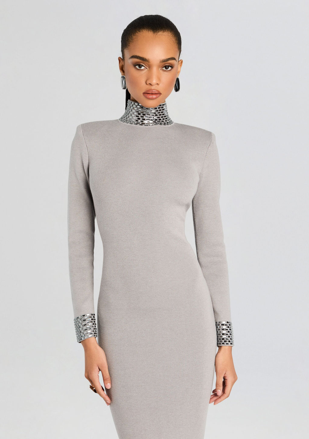 Monroe Embellished Knit Dress