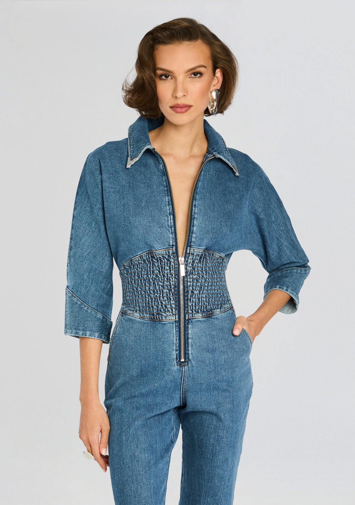 Deidra Denim Jumpsuit