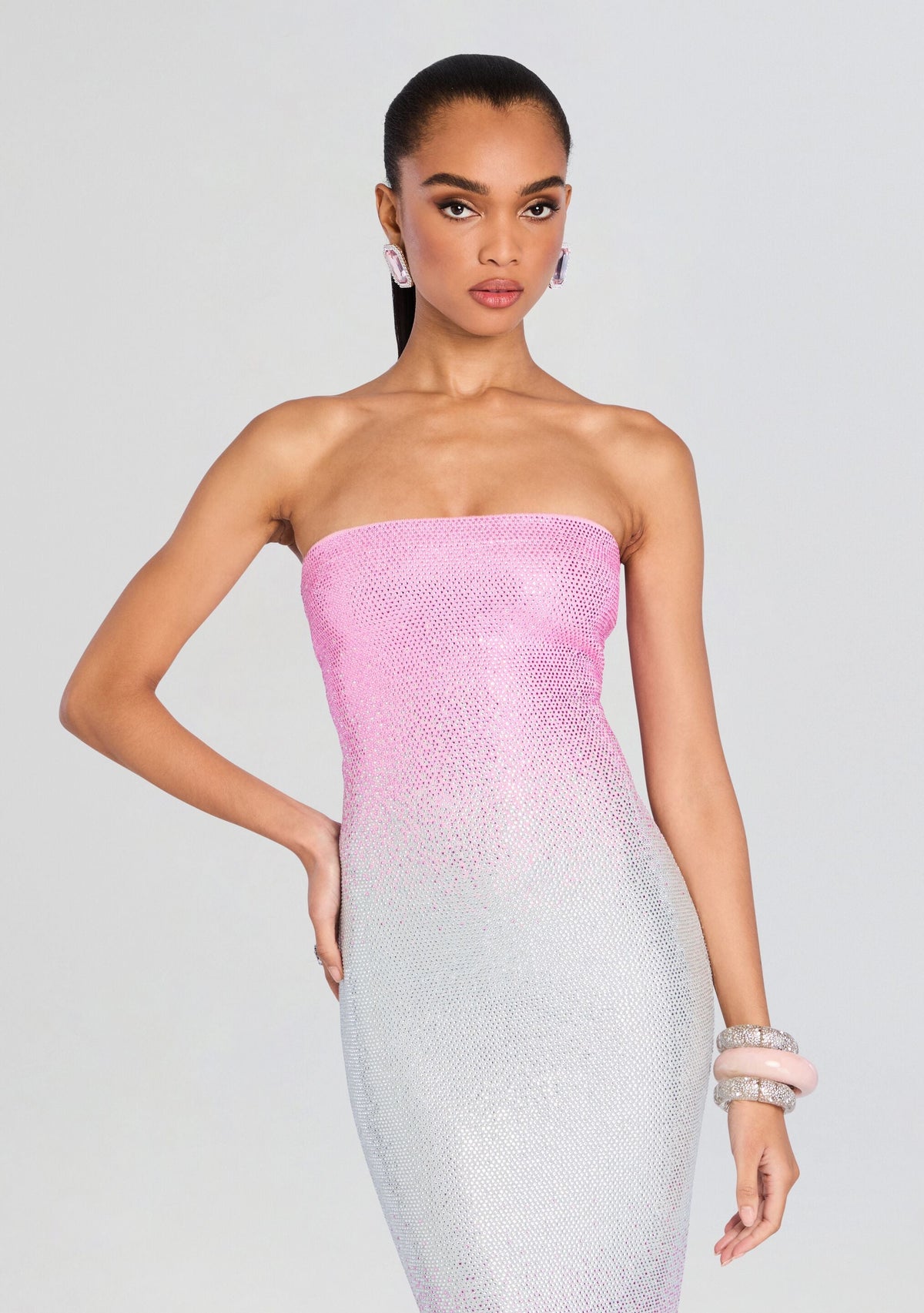 Laina Embellished Knit Dress