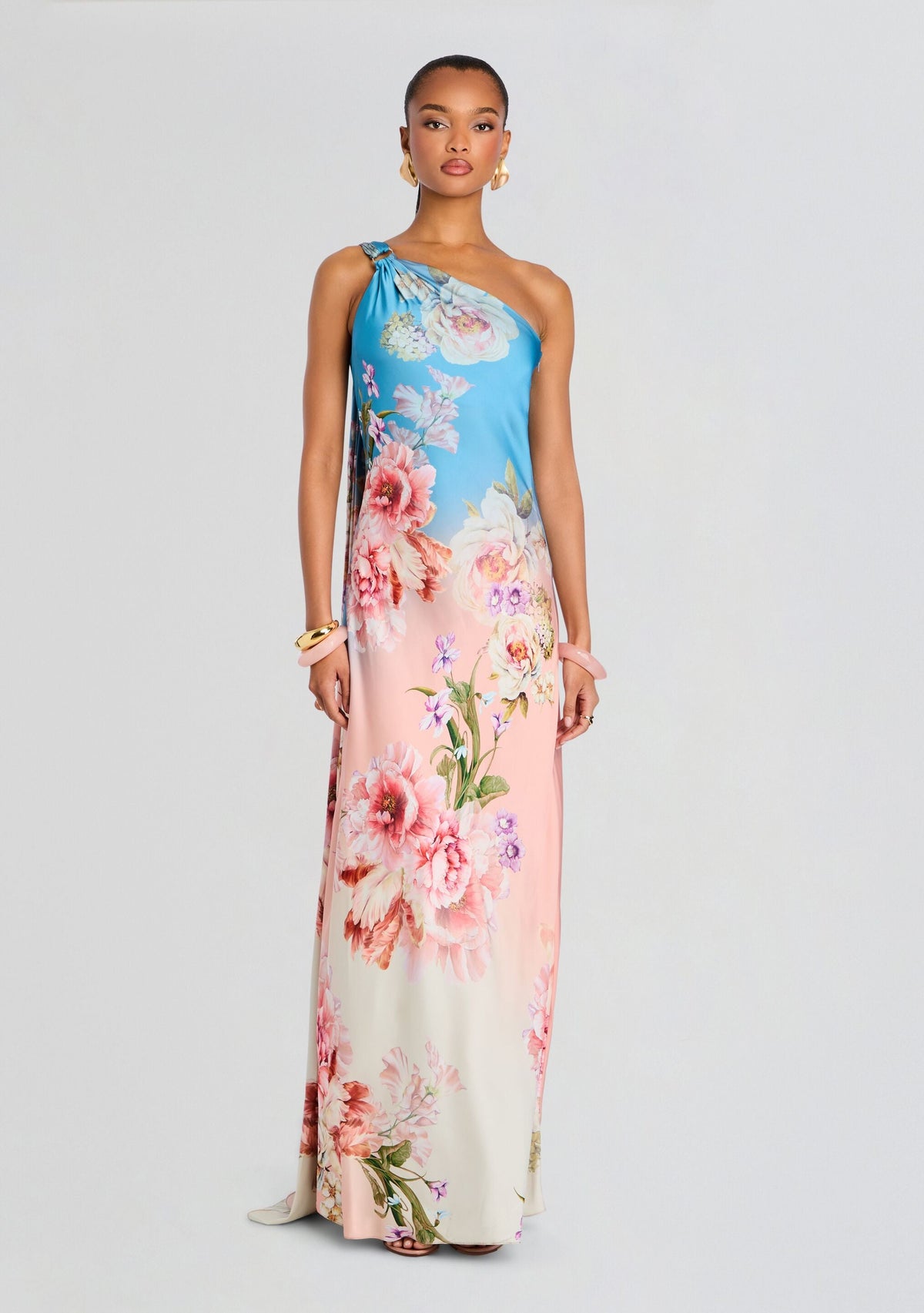 Kavi One Shoulder Dress