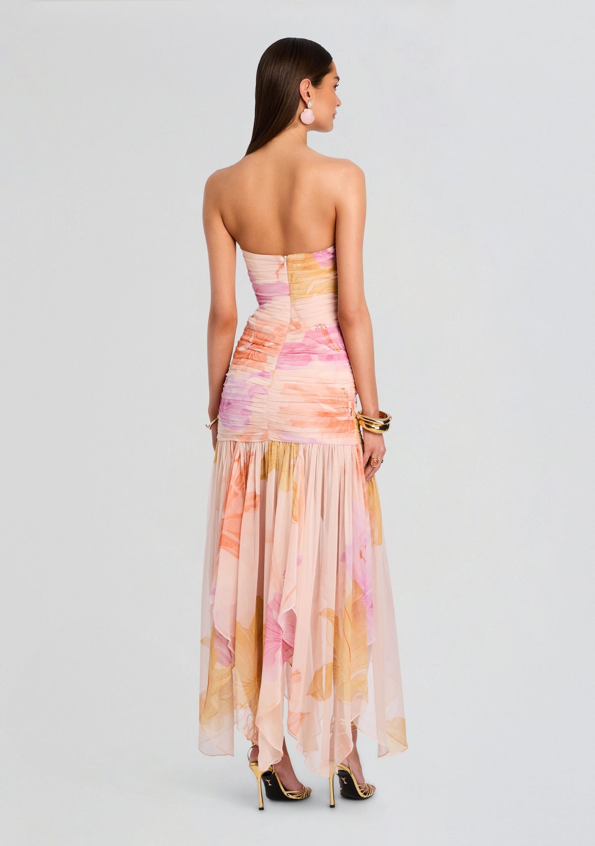 Teryn Silk Chiffon Dress
