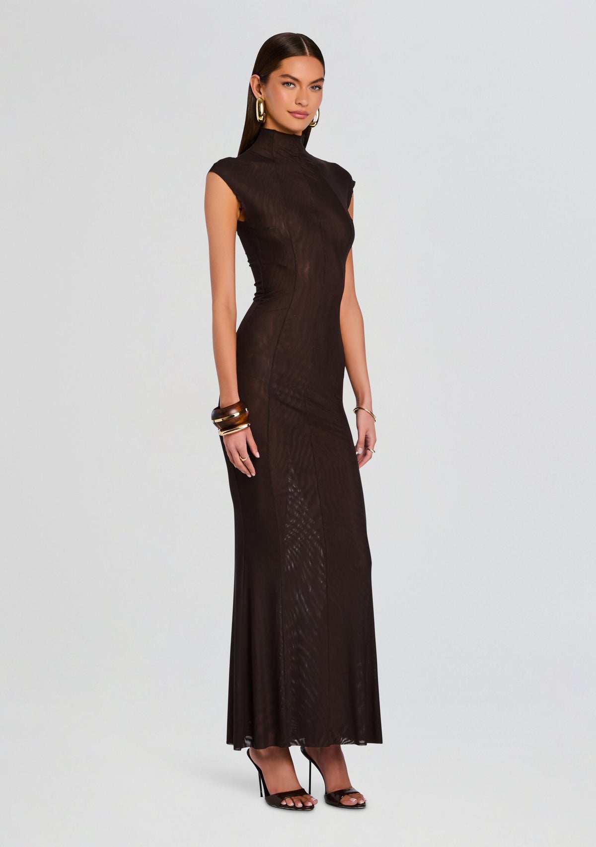 Laissa Mesh Maxi Dress