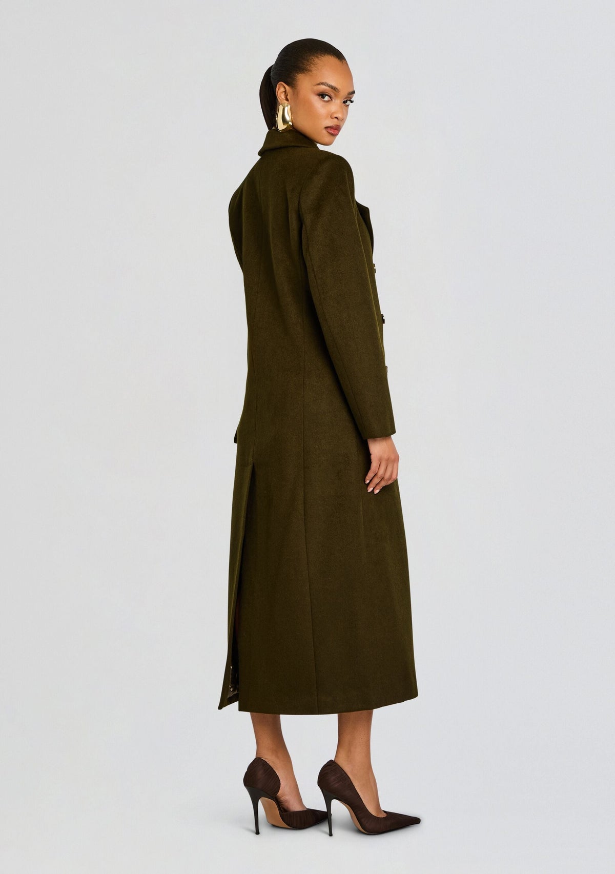 Leche Wool Coat
